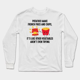 Potatoes Long Sleeve T-Shirt